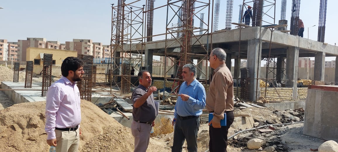مهندس عالی‌پور در جریان بازدید از پروژه های درمانی شرکت خانه سازی ایران در استان خوزستان: تحویل  بیمارستان آبادان در دهه فجر 1401