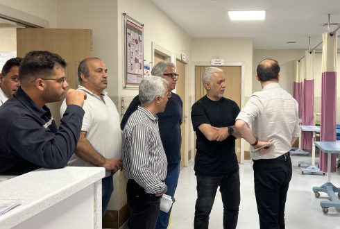 گزارش تصویری – بازدید مدیرعامل شرکت سرمایه گذاری خانه سازی ایران از تاسیسات بیمارستان 96 تختخوابی دزفول