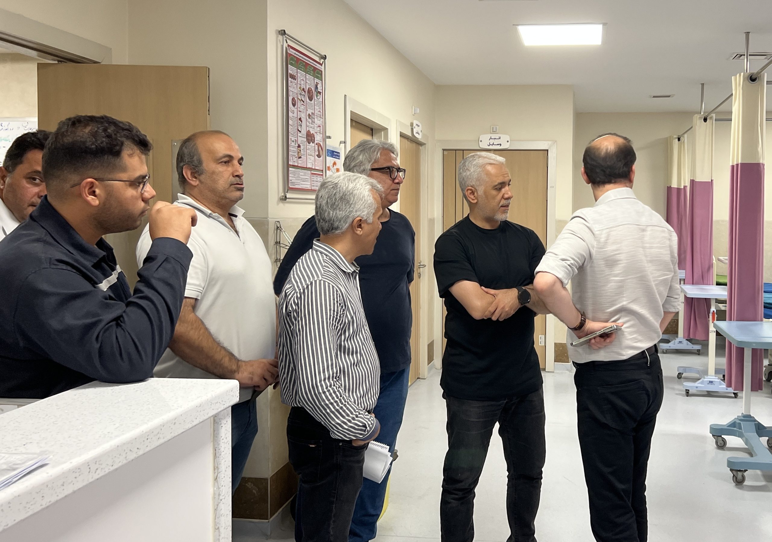 گزارش تصویری – بازدید مدیرعامل شرکت سرمایه گذاری خانه سازی ایران از تاسیسات بیمارستان 96 تختخوابی دزفول