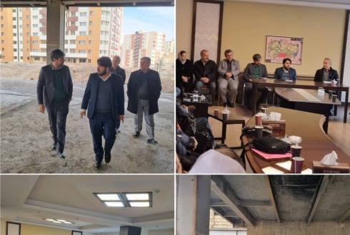 بازدید سرپرست شرکت سرمایه گذاری خانه سازی ایران از پروژه 1000 واحد مسکونی شمس تبریز