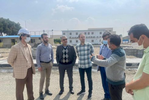 بازدید سرزده مدیرعامل شرکت سرمایه گذاری خانه سازی ایران از پروژه بیمارستان فیاض بخش