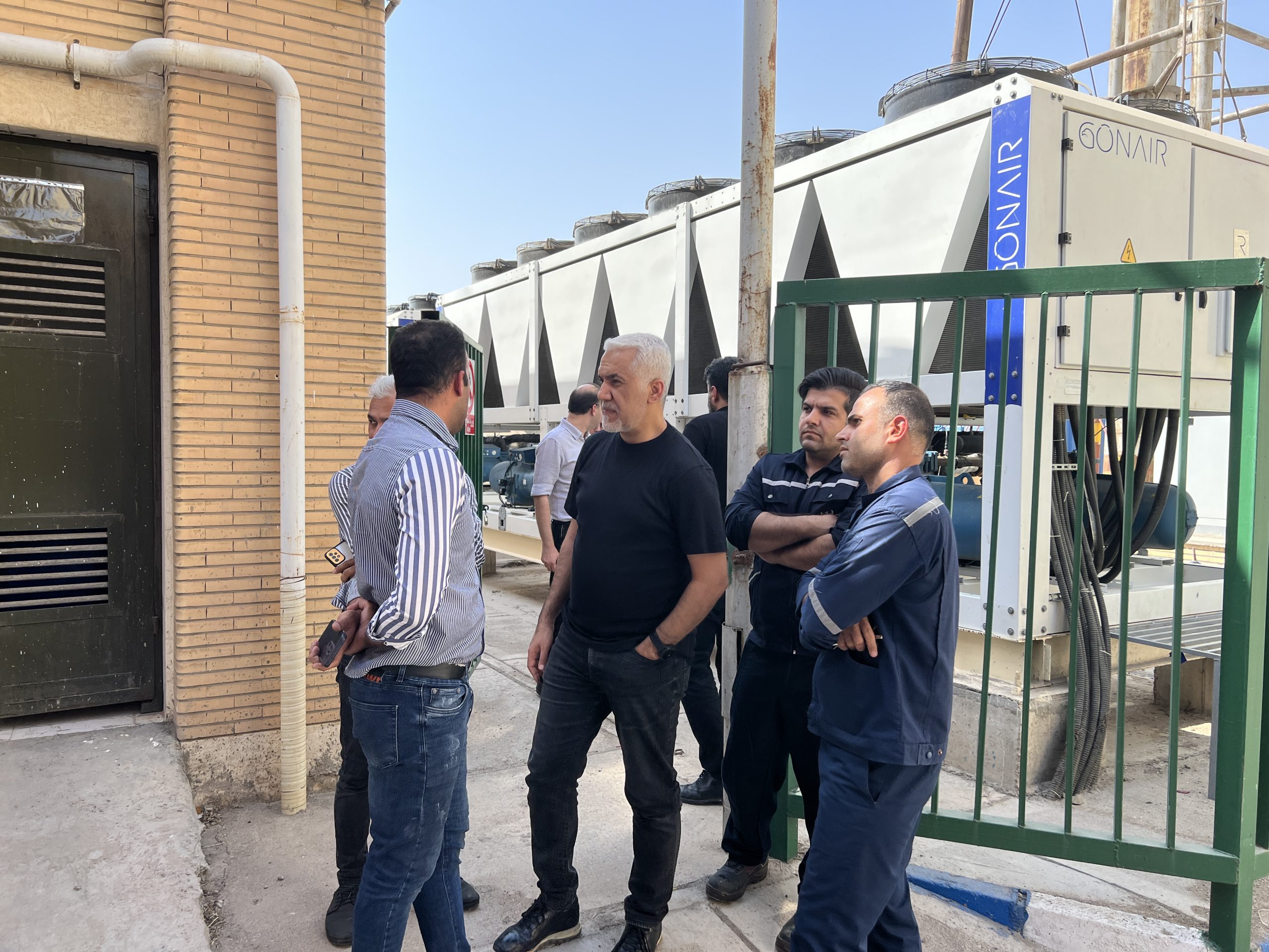 بازدید مدیرعامل شرکت سرمایه گذاری خانه سازی ایران  از تاسیسات بیمارستان های تامین اجتماعی در استان خوزستان